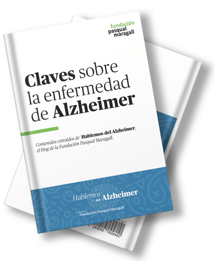 Imagen de la portada de un libro con el título "Claves sobre la enfermedad de Alzheimer"