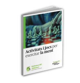 Activitats i jocs per a Exercitar la Ment | mockup ebook