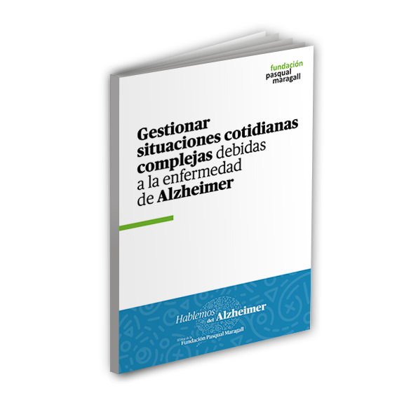 Gestionar Situaciones Cotidianas Complejas debidas a la Enfermedad de Alzheimer | Portada Mockup