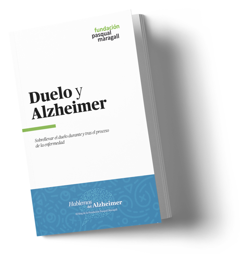 Libro con título "Duelo y Alzheimer"