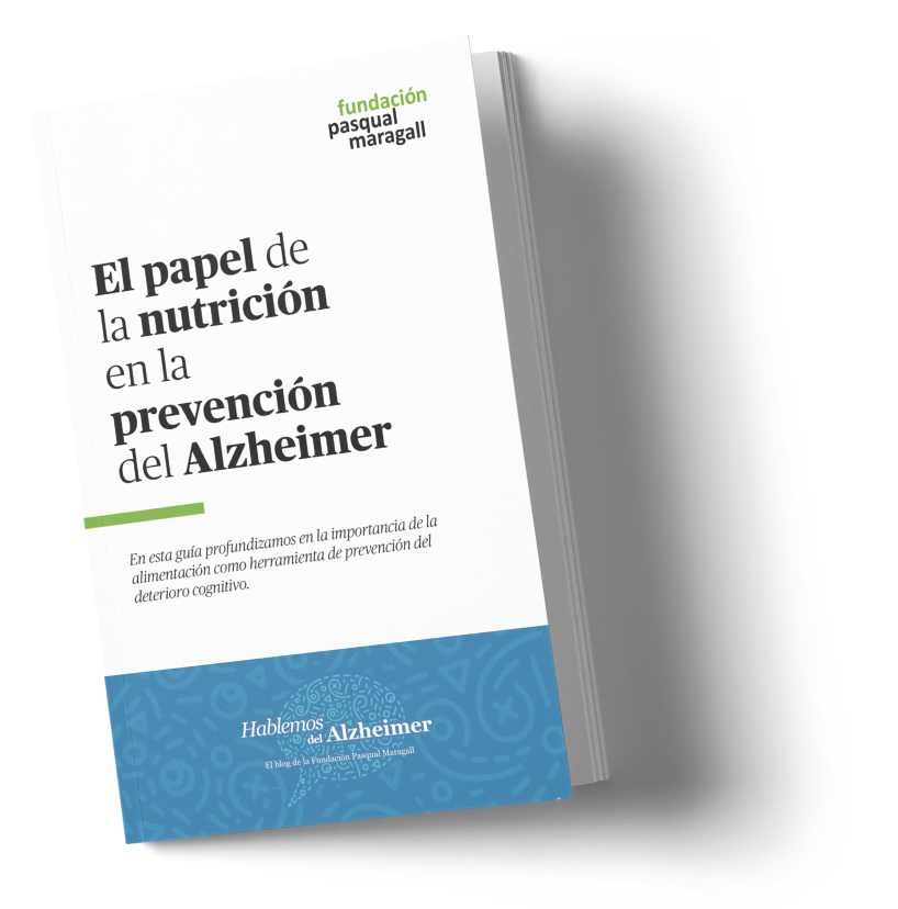 Libro con título "El papel de la nutrición en la prevención del Alzheimer"